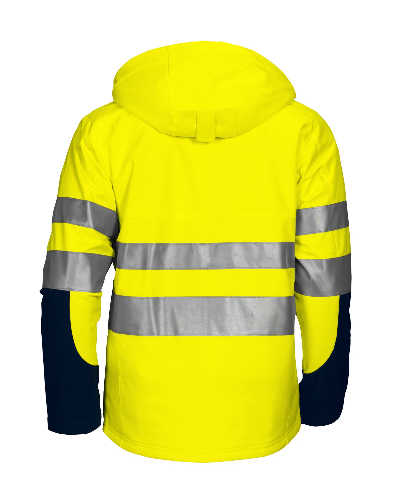 6420 Softshelljakke EN ISO 20471 Kl 3/2 fôret – bilde 2