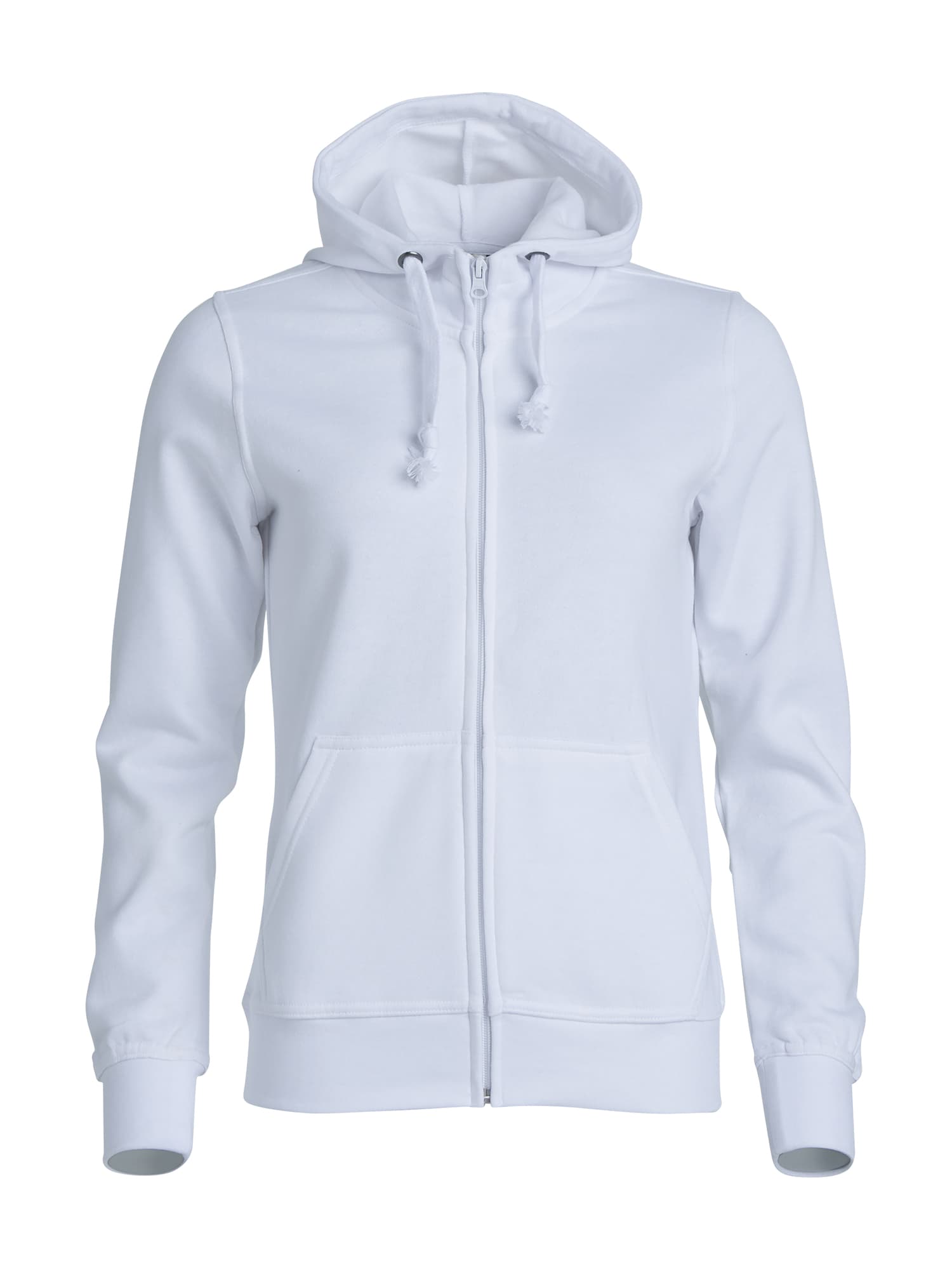 Basic Hoody Full Zip Women – bilde 1